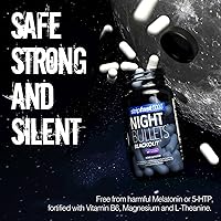 Vista 4 de stripfast5000 Cápsulas Night Bullet para mujeres y hombres, 60