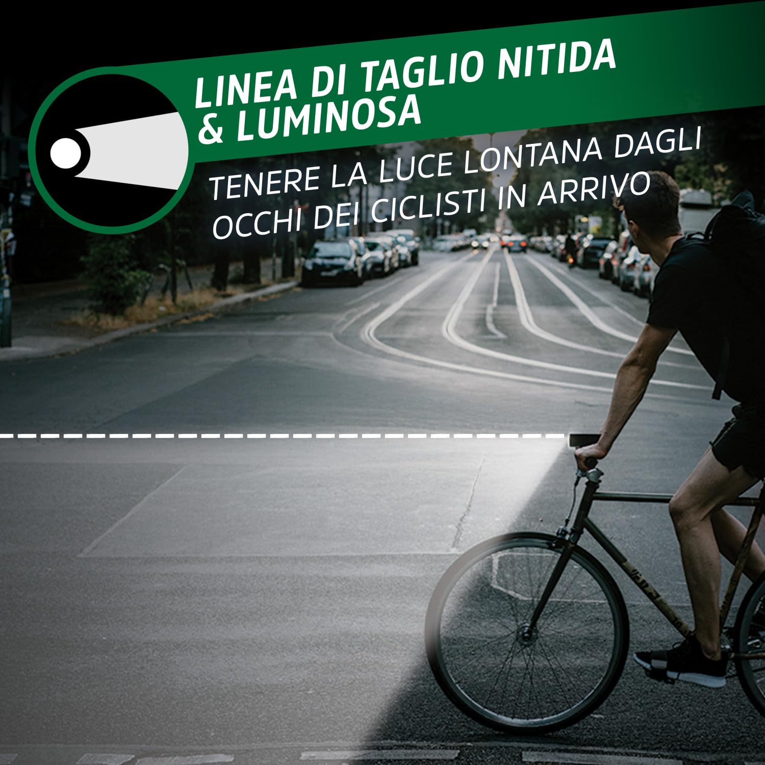 Set Energizer di Luci per Bicicletta Anteriori e Posteriori Ricaricabili 100-250 Lumen, Luci LED USB per Bicicletta, Fanale Anteriore e Luce Posteriore per Pedalate Notturne