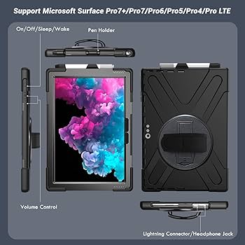 Amazon.com: DreamerX for Microsoft Surface Pro 7+ Plus/Pro 7/6/5/4