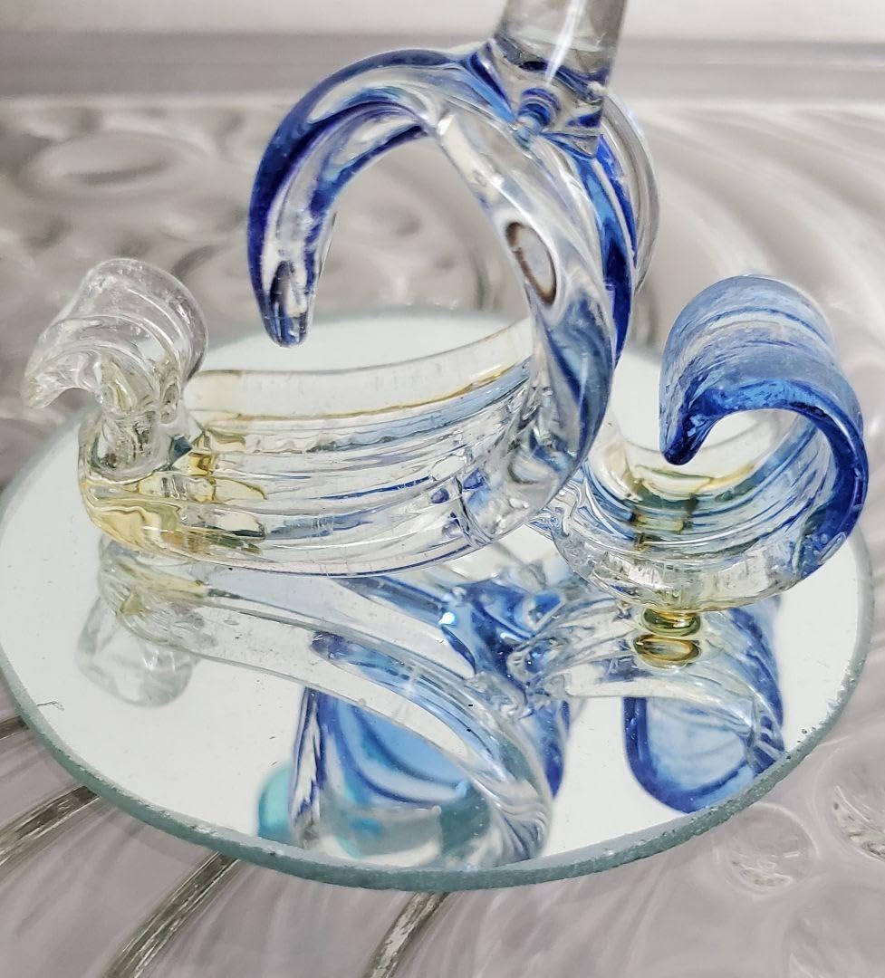 Amazon.co.jp: イルカ置物品4匹セット ガラス イルカ 置物