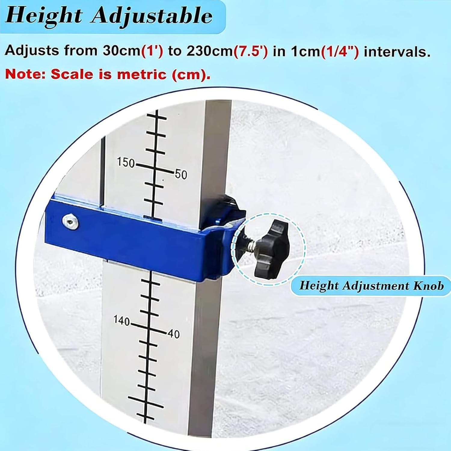 Postes portátiles de Aluminio para Salto de Altura: Soportes Ligeros para Atletismo, Entrenamientos, competiciones y Deportes Escolares.