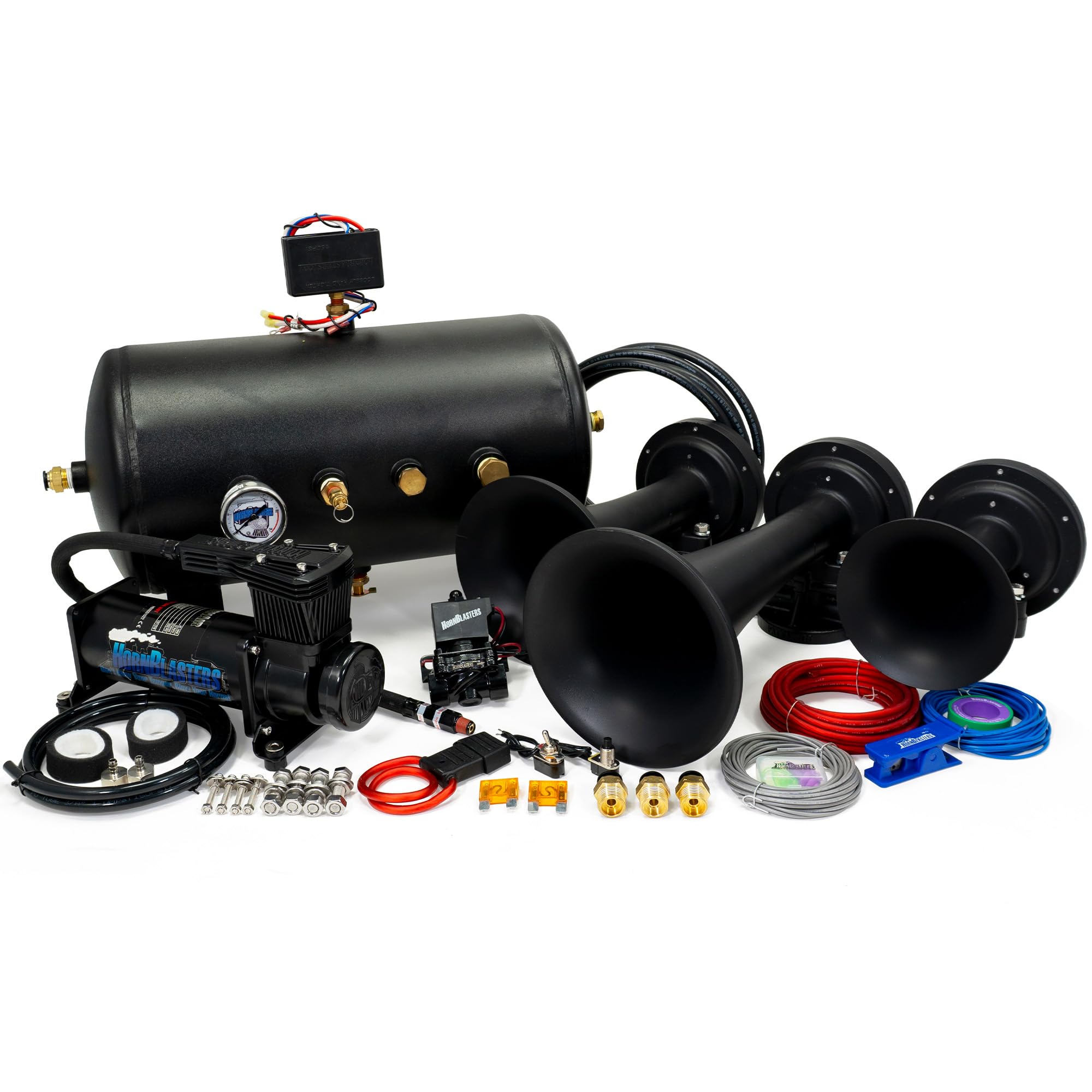 Amazon.com: HornBlasters Nathan Airchime K3 544K Train Horn Kit