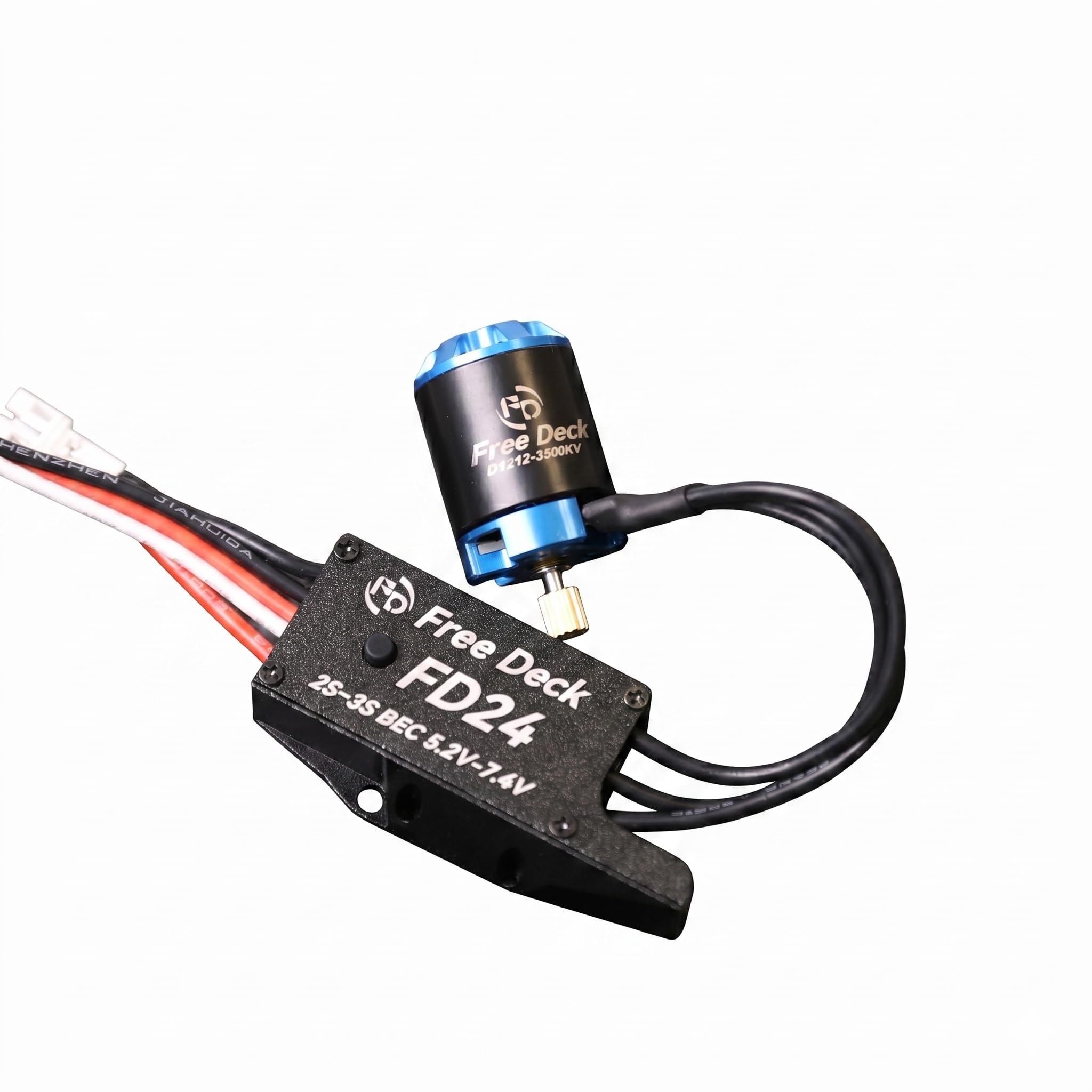 Outrunner Motore Brushless & 25A ESC Combo w/Bluetooth Tuning, RC Crawler Aggiornamento Parti per Axial SCX30 Ford Bronco Jeep
