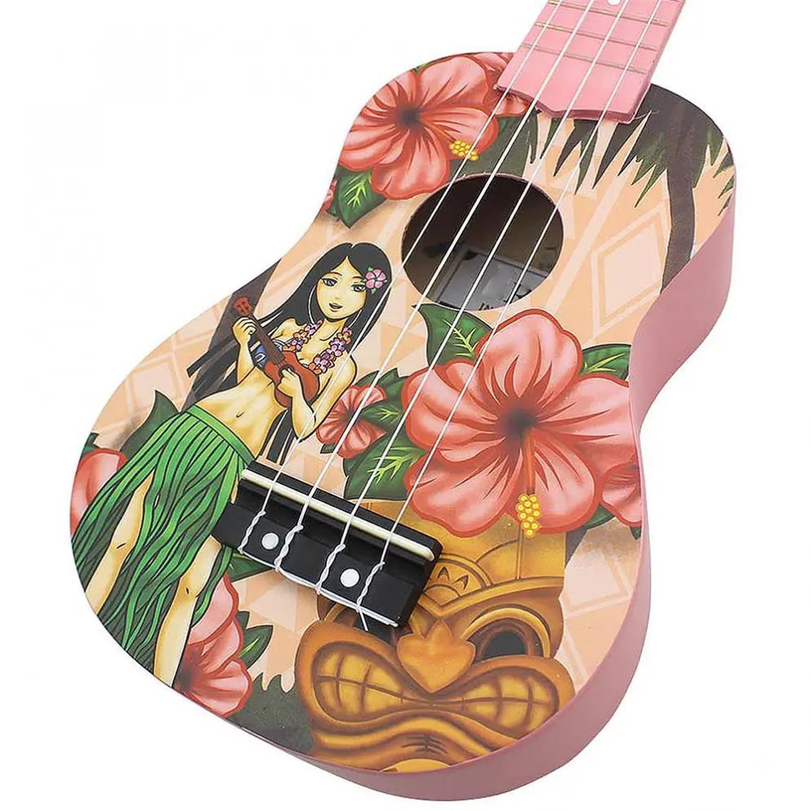 Strumento A Corda Per Chitarra Hawaiana A Quattro Corde Per Ukulele Saxophone Professionale Da 21 Pollici