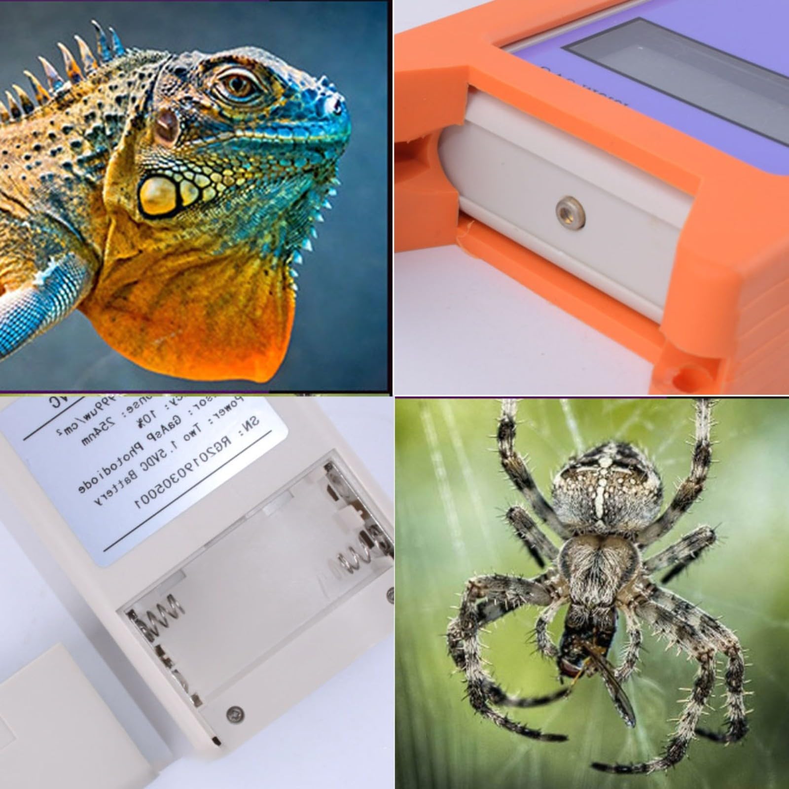 Digitales UVC Lichtmessgerät Für Spektralstrahlung, Beleuchtungsmessung Und Reptilien, LCD Display, Messbereich 0-1999 ΜW/cm², Kompakt
