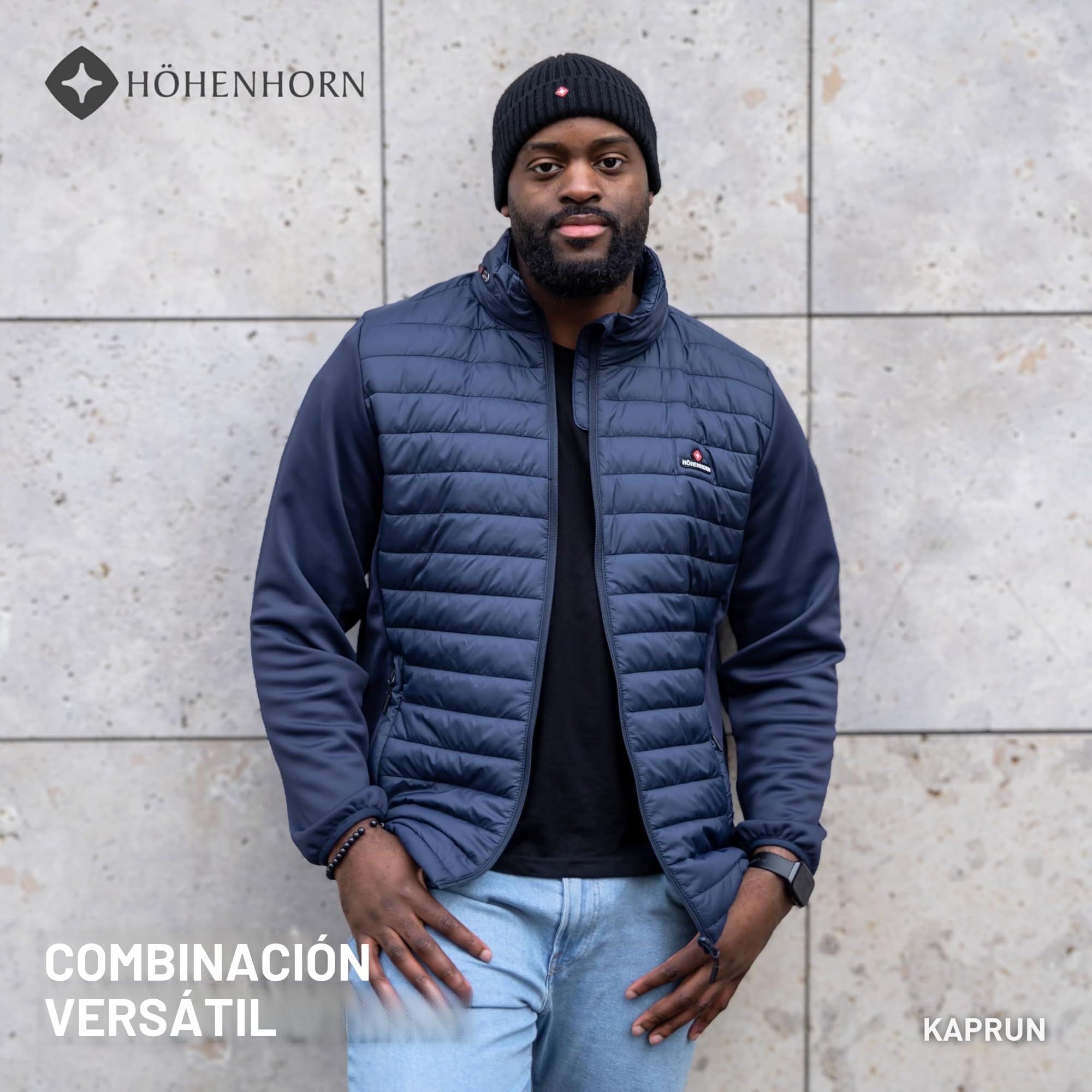 Höhenhorn Kaprun - Chaqueta híbrida acolchada para hombre