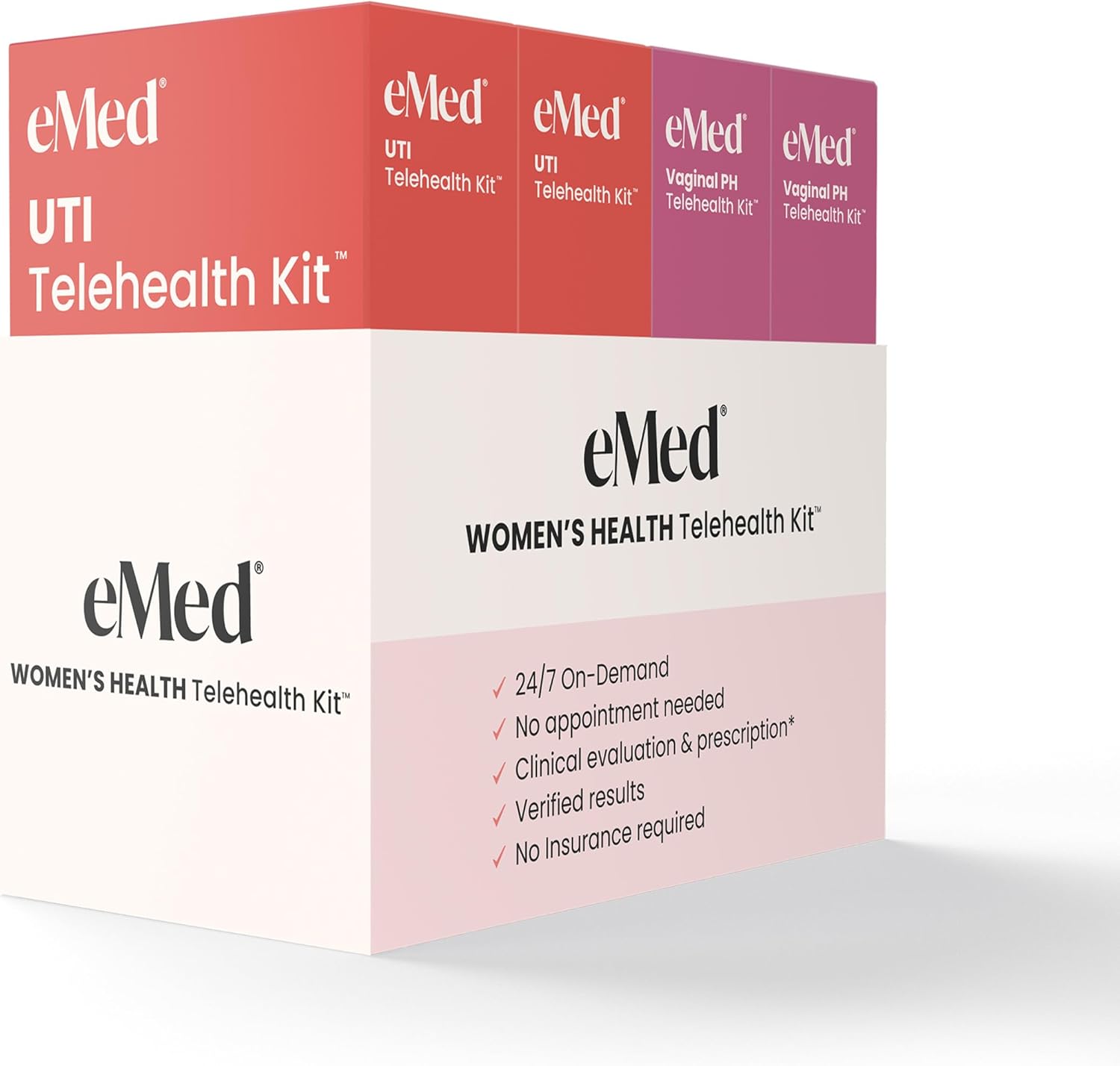 eMed Women’s Health Telehealth Kit, 2 Urinary Tract