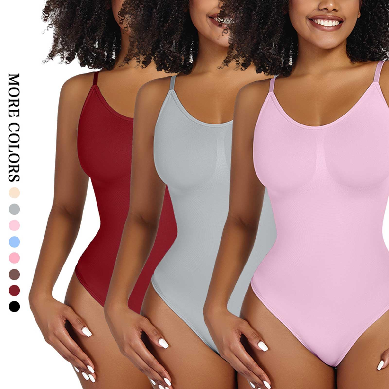 Body Moldeador suavizante para Mujer, Tanga Moldeadora de Cuerpo Completo, Ropa Interior Suave para moldear el Cuerpo, Esculpir el Pecho y Adelgazar