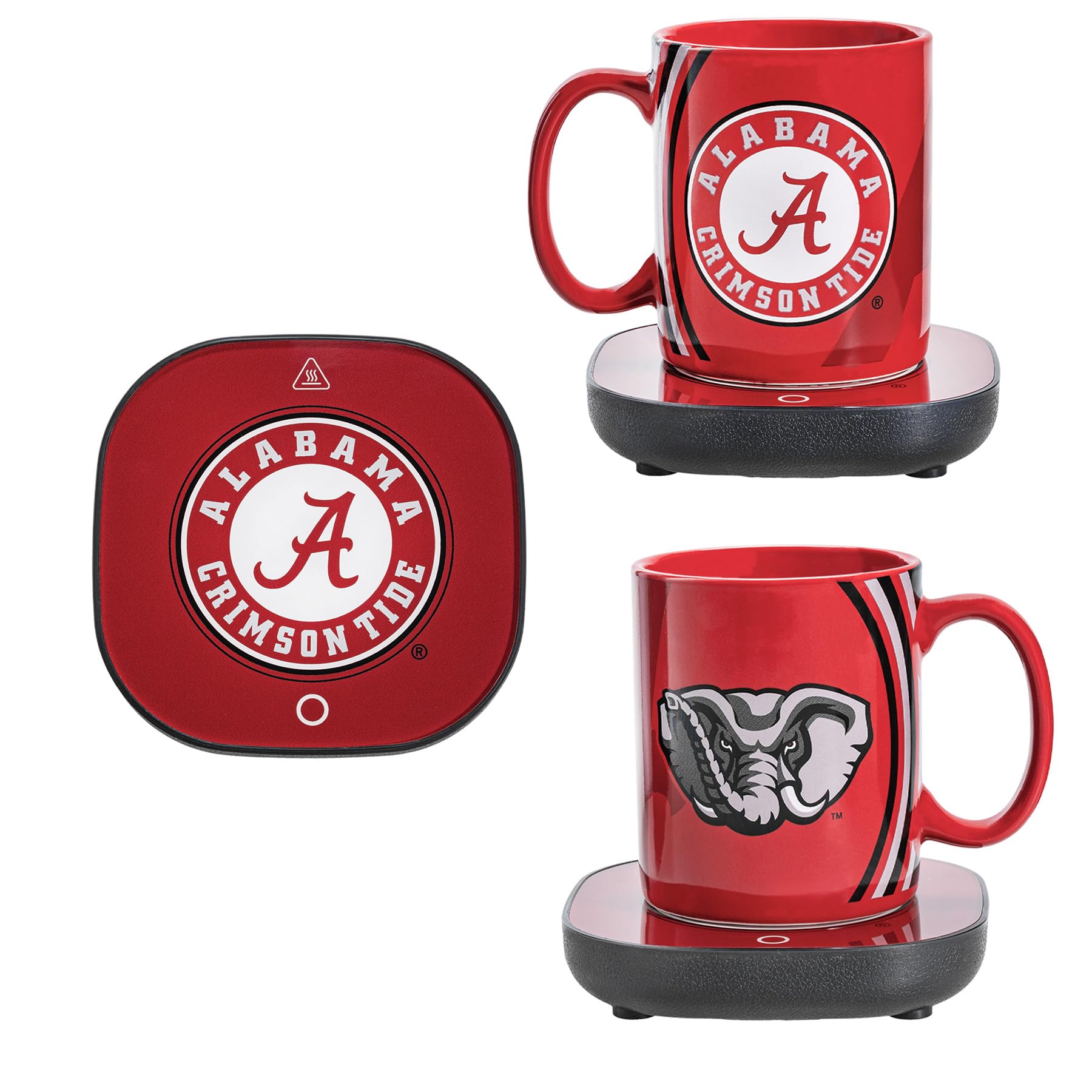 Amazon.com: Uncanny Brands Alabama Crimson Tide Mug Warmer with 12oz Mug  Keeps Your Favorite Beverage Warm - Auto Shut On/Off: Home & Kitchen