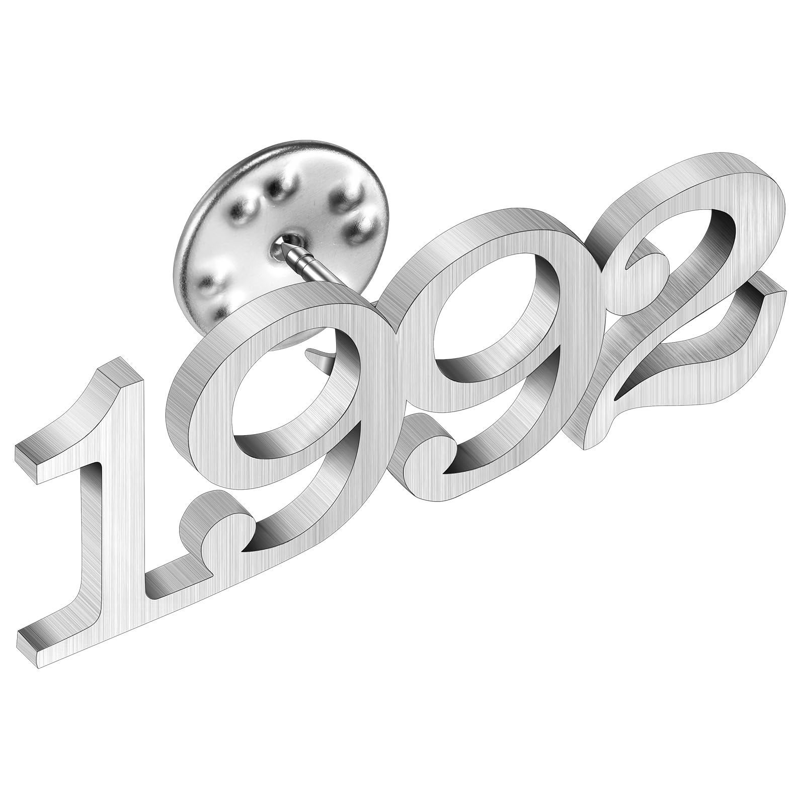 AMITER Birth Year Lapel Pin, 1970-2025 Enamel Brooch Pins Tie Tacks for Men &amp; Women Birthday, Graduation, Anniversary