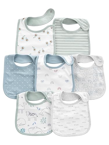Simple Joys by Carter's unisex-baby 7-pack Teething Bibs