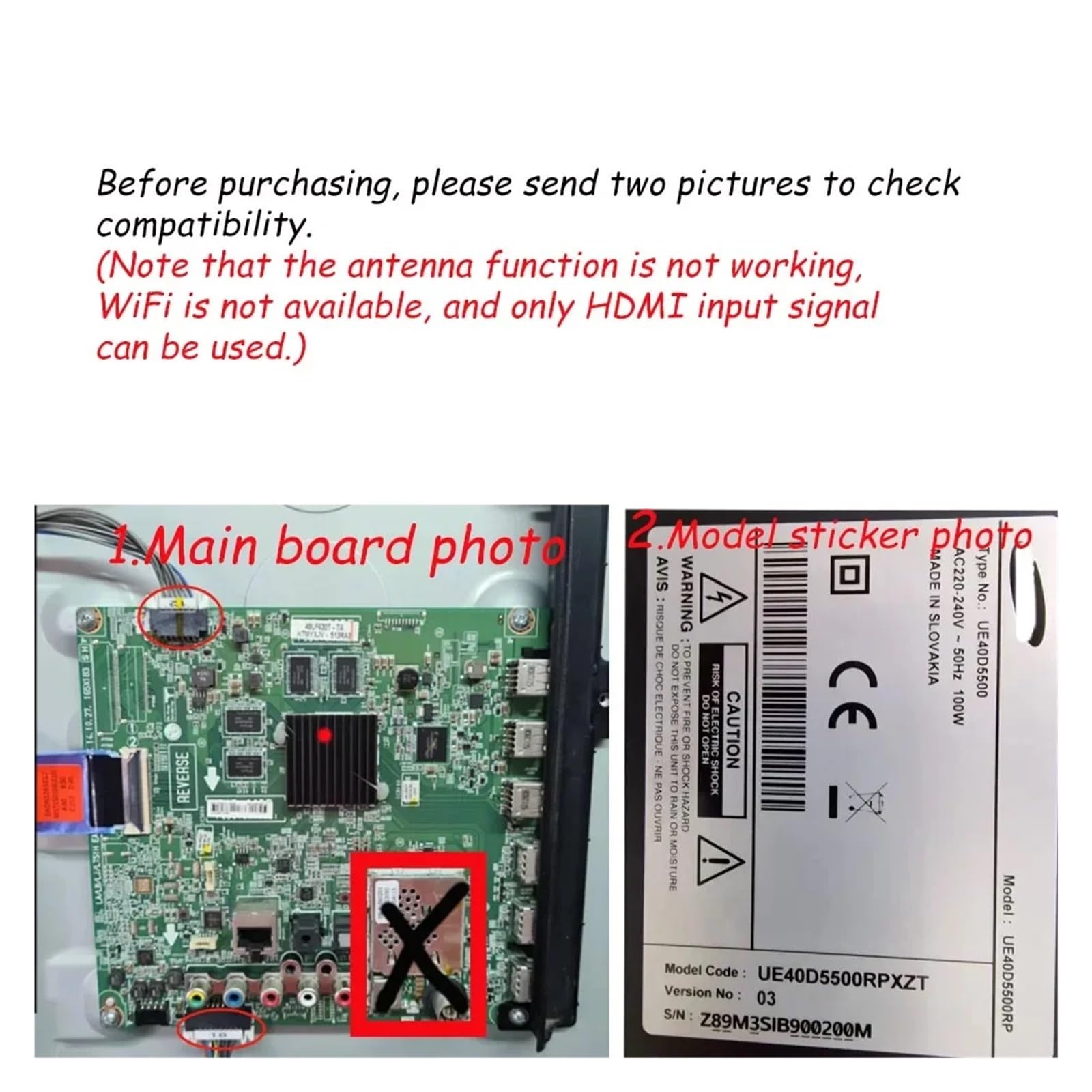 Carte Mère TV LG EAX65384004(1.4) – 46SNOL2G-0004 – Occasion