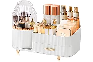 Large Capacity Lidded Makeup Organizer