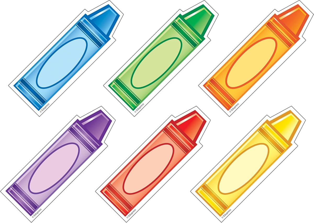 Edupress Crayons Mini Accents (EP62664)