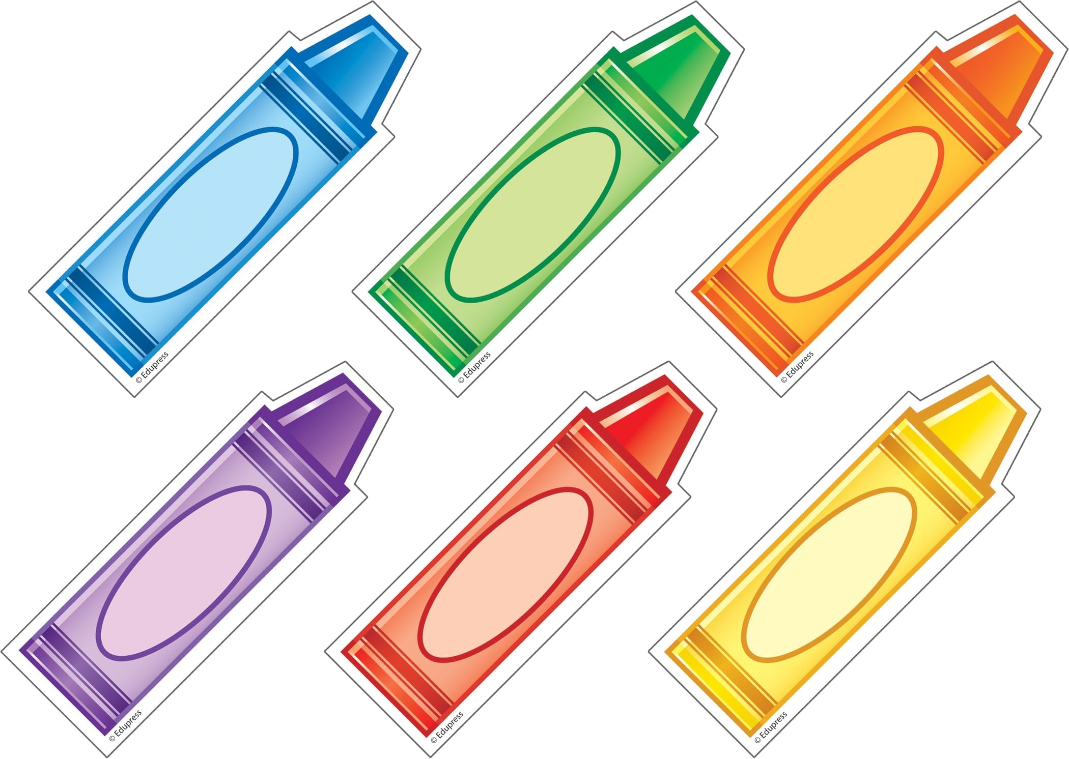 Edupress Crayons Mini Accents (EP62664)