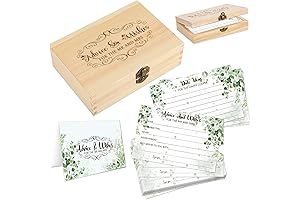 120Pcs Premium Advice Card Box: Unforgettable Memories for the Bride and Groom