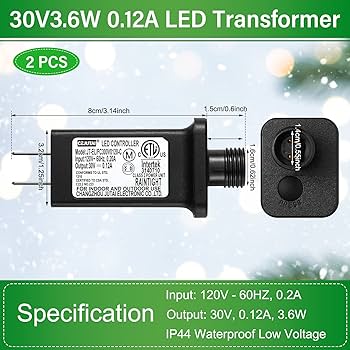 M∀LICE サプライセット 30V Low Voltage Transformer LED Controller Class 2 Power