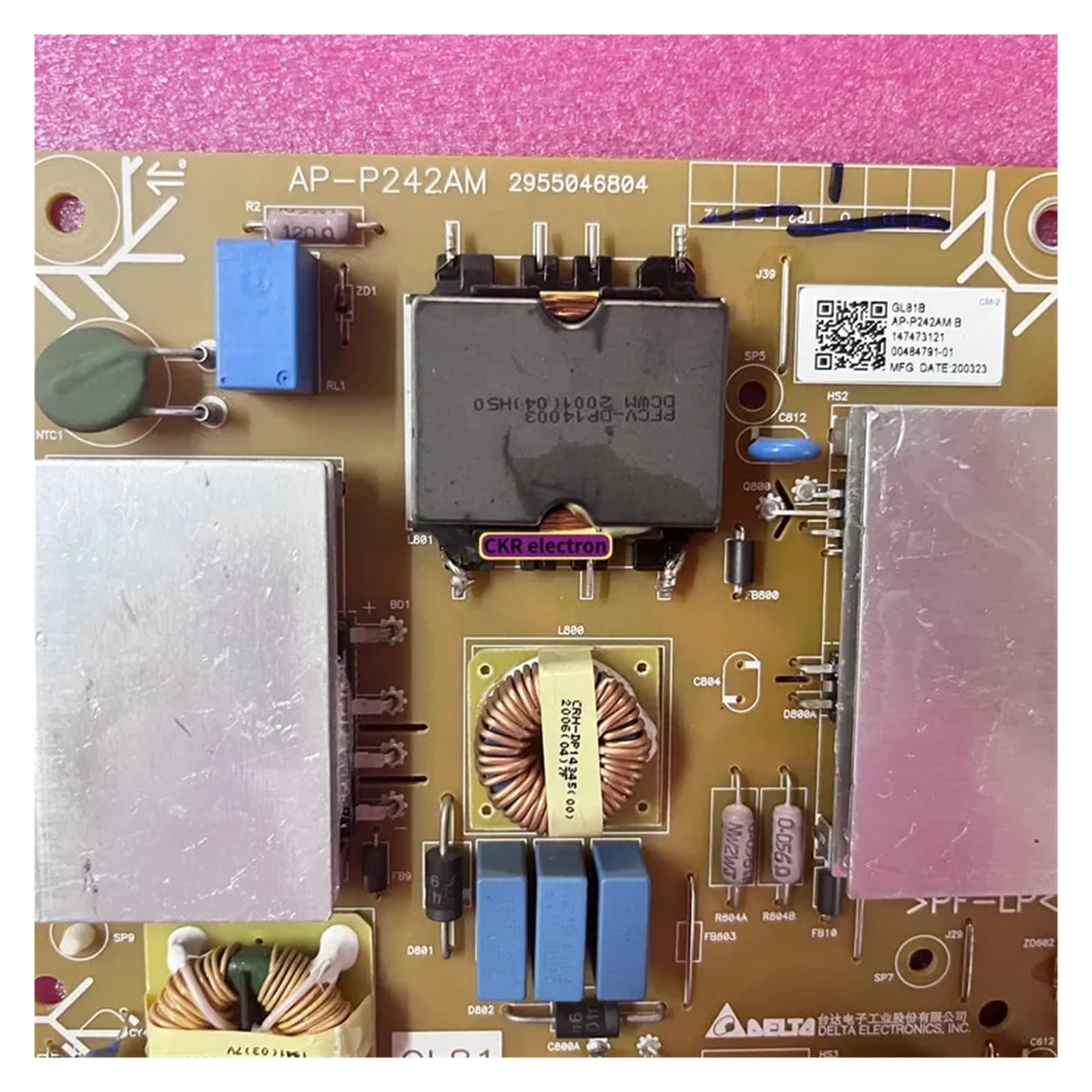 Carte d'alimentation TV, Compatible avec Sony KD-55X8500G TV KD-55U8G Carte d'alimentation AP-P242AM 2955046804