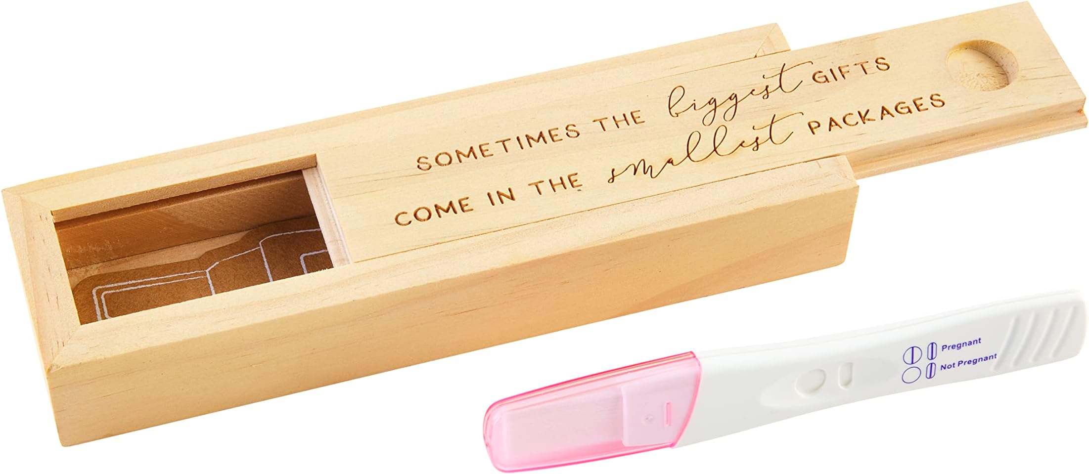 Mud Pie Pregnancy Test Gift Box