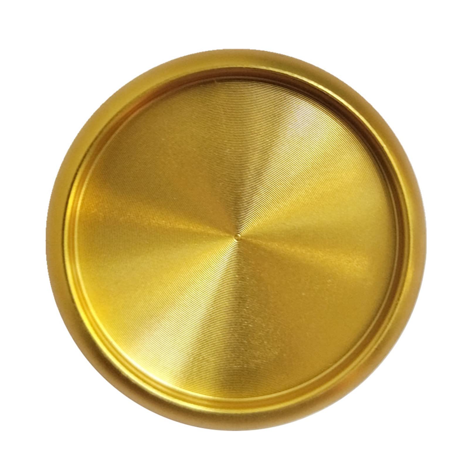 11PCS Premium 1.5 Inch Aluminum Discs for Discbound Notebook (Golden)