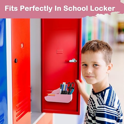 Miniatura 74 de Soporte magnético para bolígrafo, paquete de 2 soportes magnéticos de borrado en seco con compartimentos generosos, marcador de almacenamiento Verde