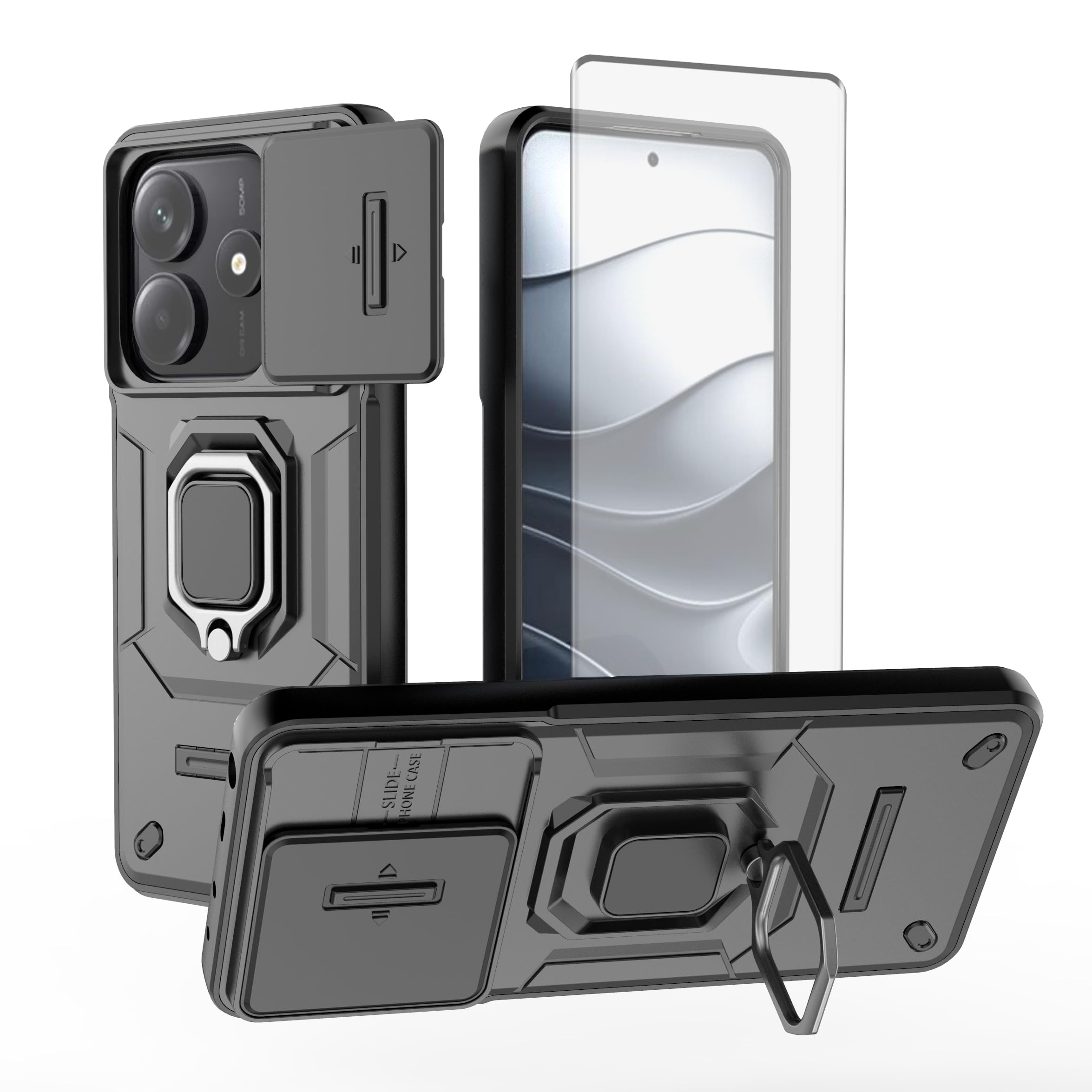 Coque Xiaomi Redmi Note 14 Pro 5G robuste fine protection hybride antichoc - 8