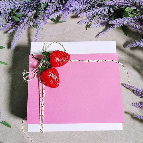 Miniatura 4 de 95 sobres de invitación A6 de 19 colores – Despegar y sellar sobres de 4 3/4 x 6 1/2 cuadrados en blanco con solapa – Papelería para tarjetas de