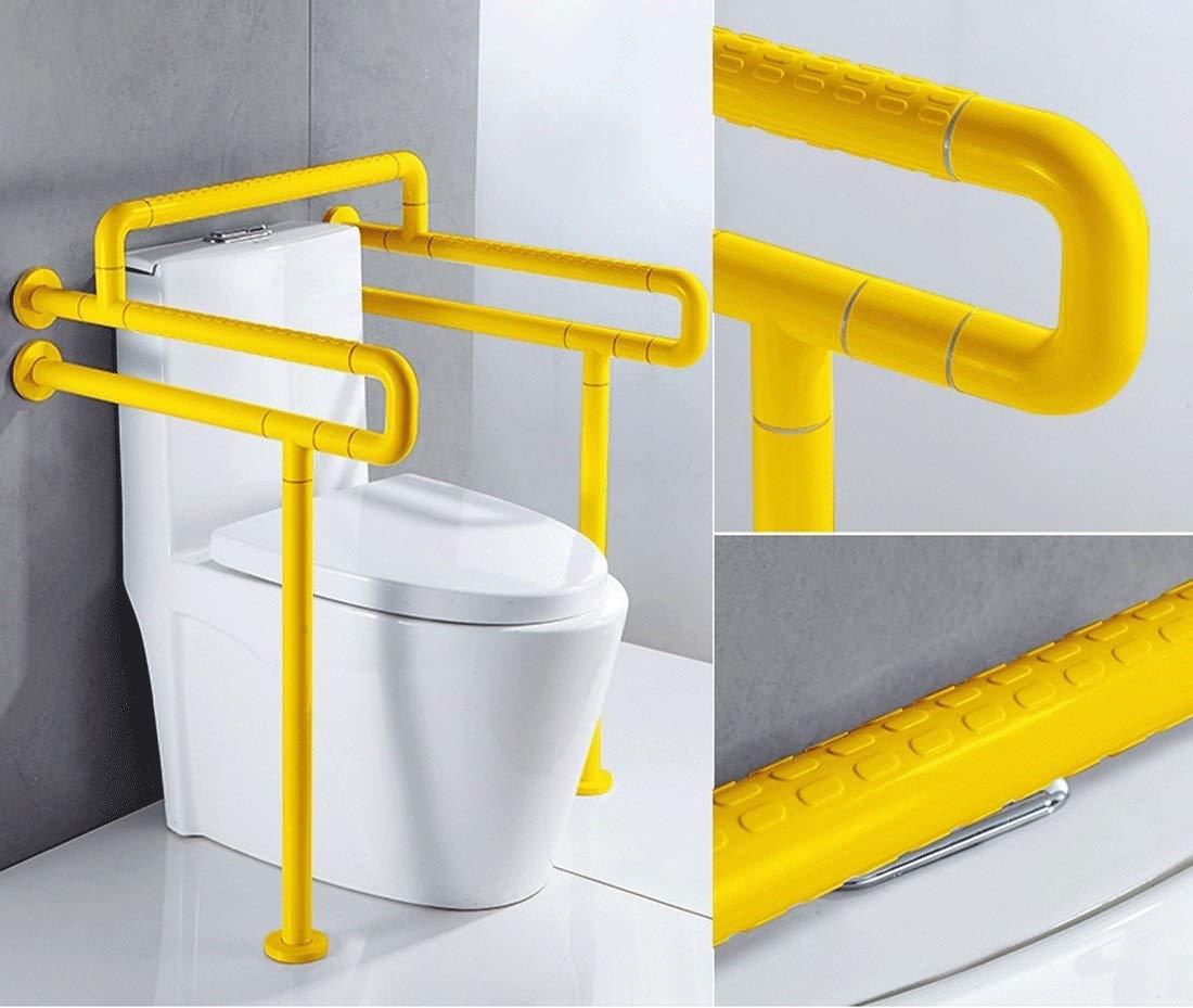 Barra De Apoyo para Baño, Barra De Apoyo De Seguridad, Barra De Apoyo De Seguridad para Baño, Barra De Apoyo De Seguridad para Inodoro, Apoyabrazos, Pasamanos De Baño Par,