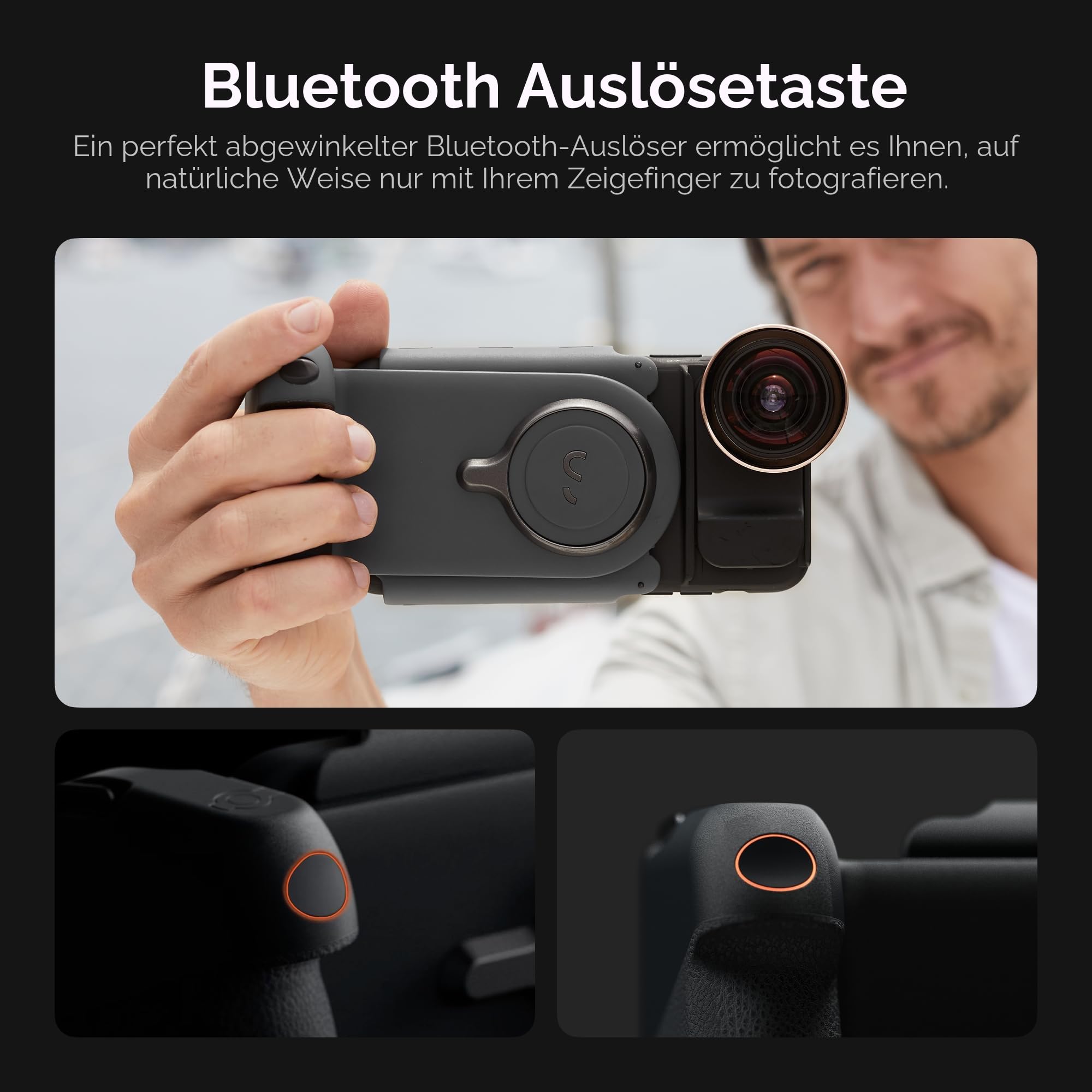 ShiftCam ProGrip Starter Kit - DSLR-Style Batteriegriff Kabelloser