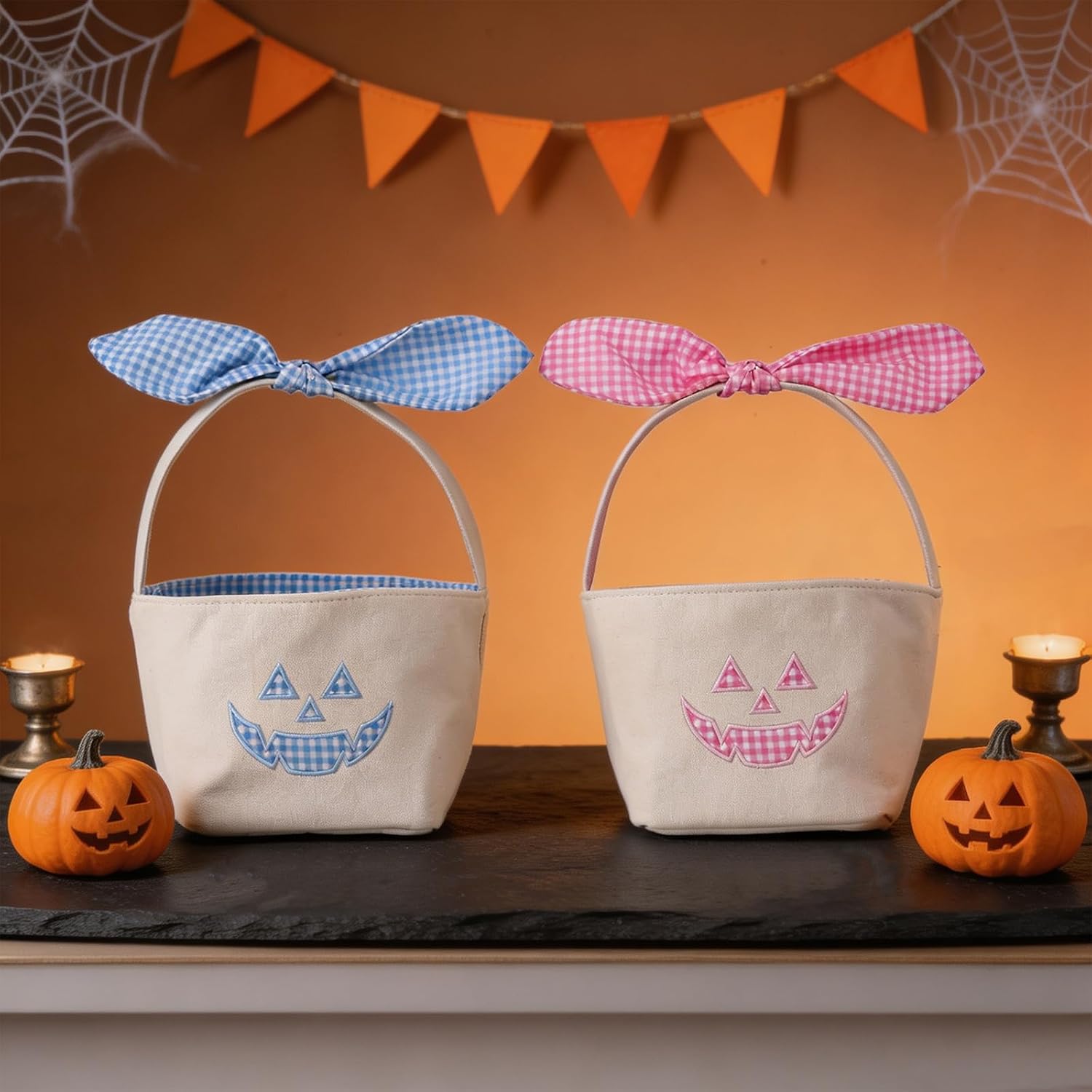 Halloween Candy Bucket with Carry Handle, A