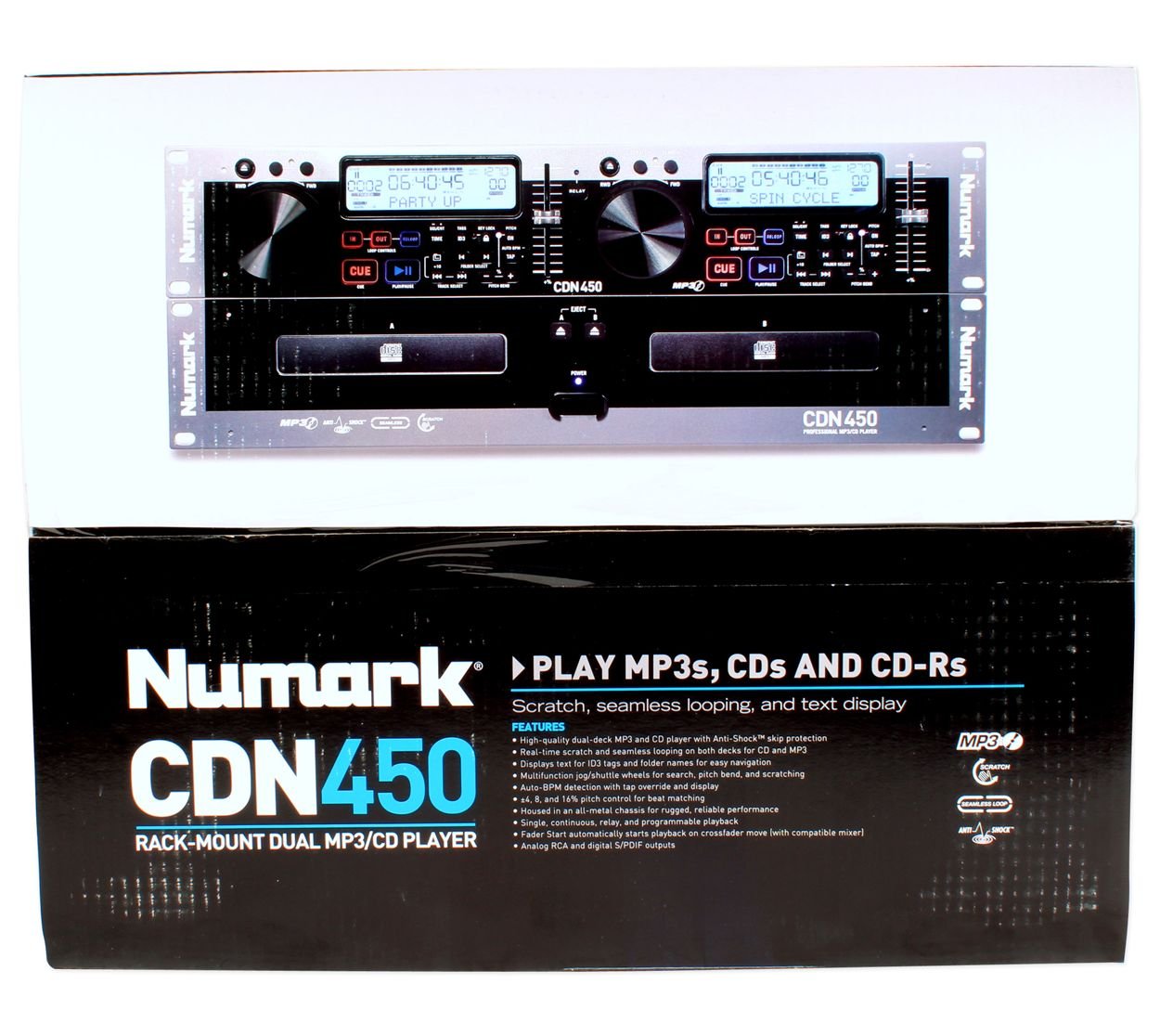 Lecteur CD/MP3 - OMNITRONIC - XDP-3001 - Double lecteur - Contrôle