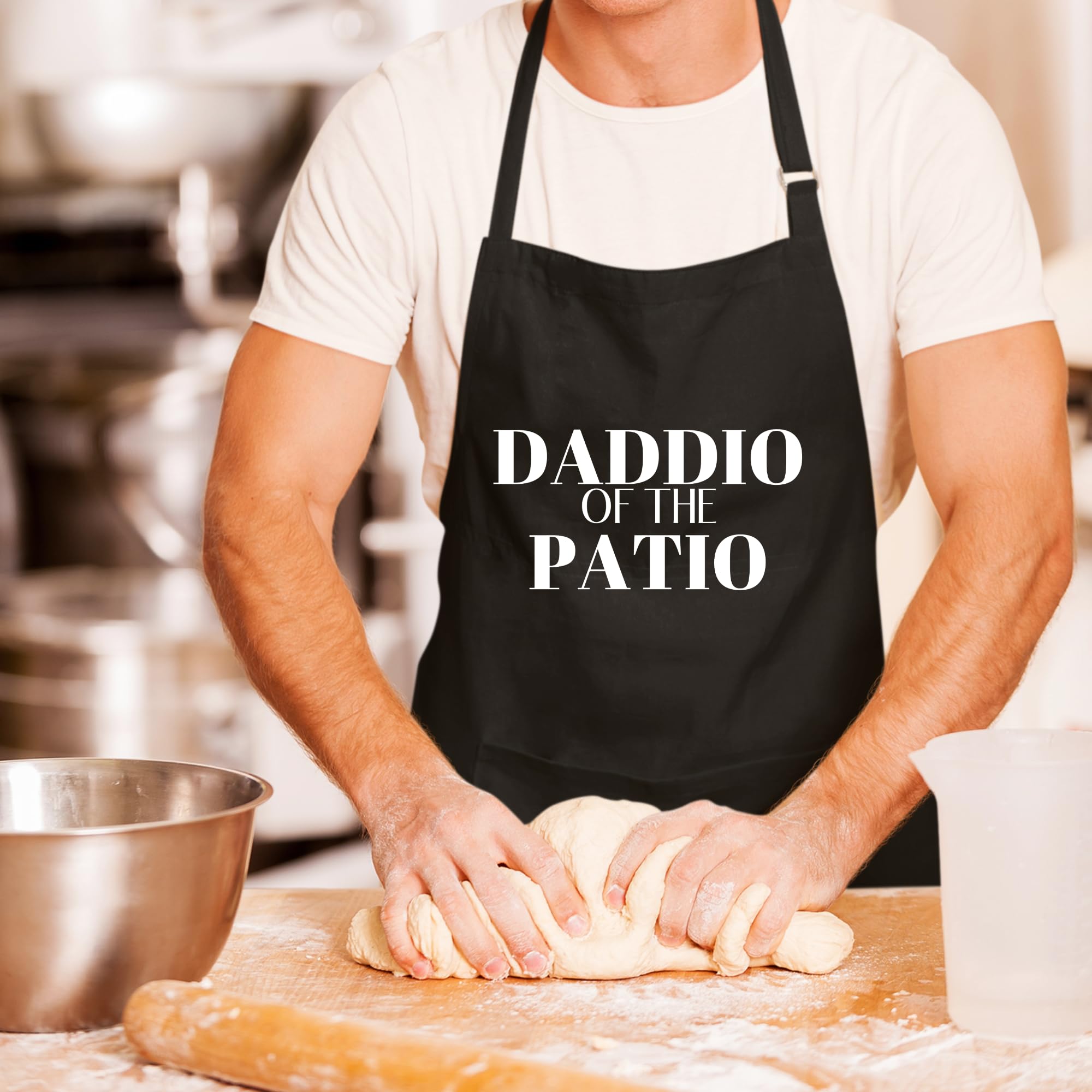 Regalos para papá de hija e hijo, divertidos regalos de cumpleaños para papá, marido, suegro, padrastro, mejor papá, delantal para papá para parrilla, barbacoa, cocina, chef, regalo del día del padre,