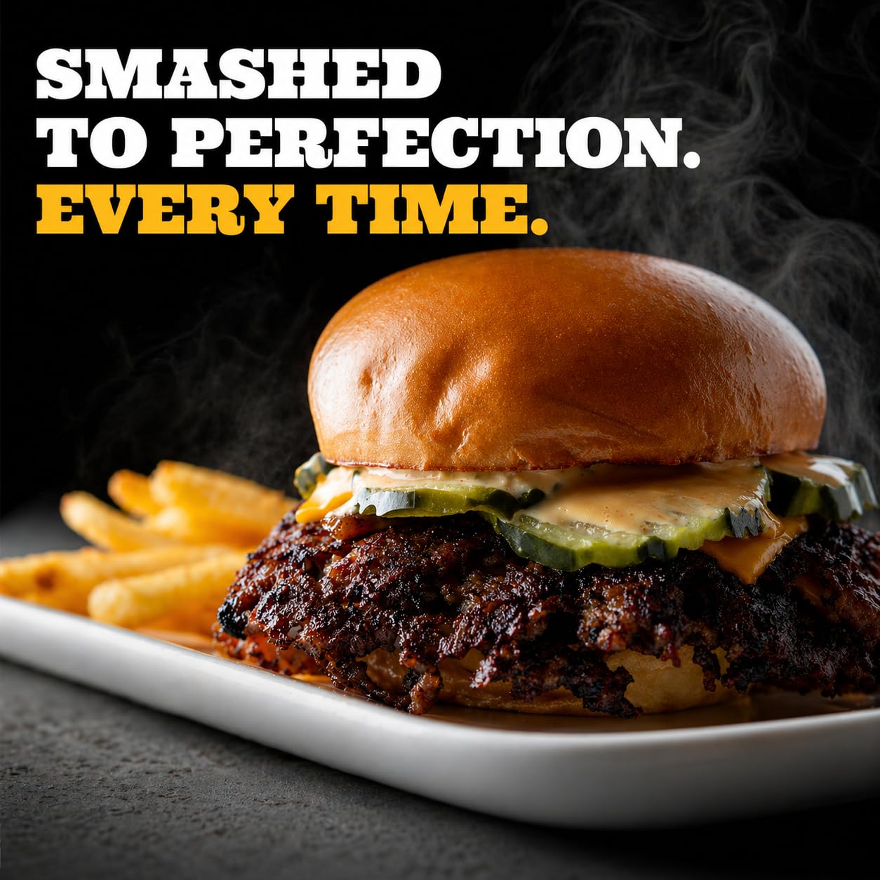 IAN's Zestaw prasy do burgerów Smash – żeliwna prasa do burgerów (16,5 cm), szpatułka do burgerów, łopatka do pieczywa i przypraw, grill, akcesoria Hibachi, prezenty dla taty