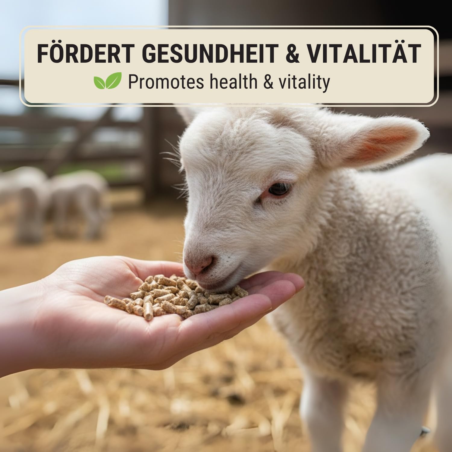Agrarzone Nourriture Biologique pour Moutons et chèvres Granulés 20 kg - 100% Biologique, provenant d'Autriche - Aliment concentré adapté aux chèvres et Moutons, sans OGM