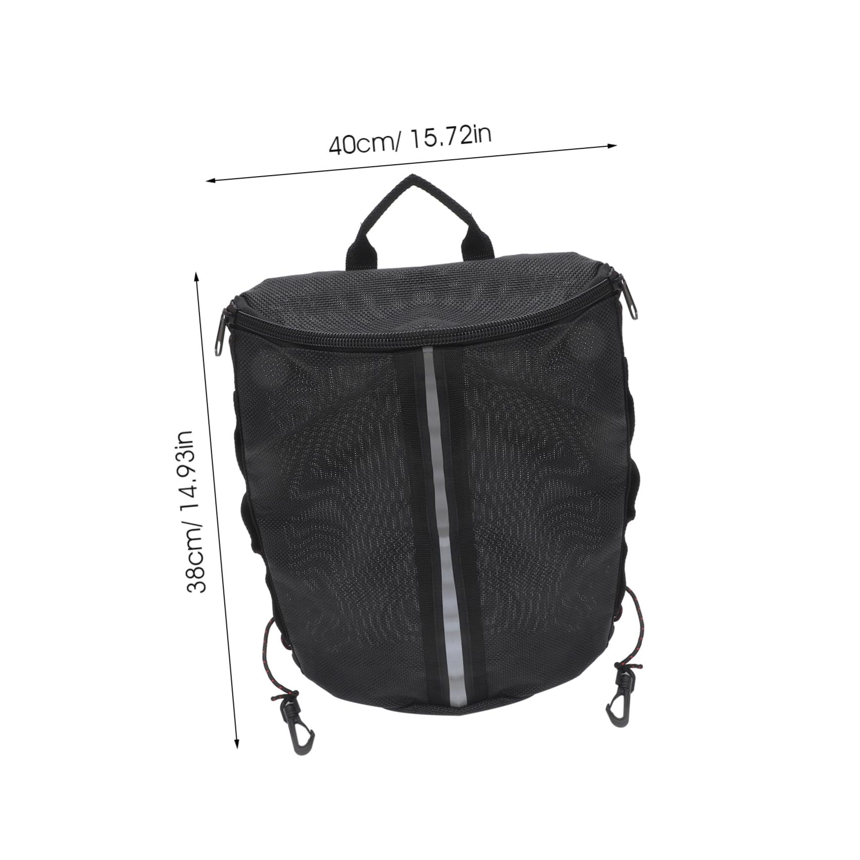 COOLHIYA Inflatable Paddleboard Bag Water-Resistant Kayak Deck Pouch Zipper Closure Storage for Surfing Water Sports for Boating Outdoor Adventures