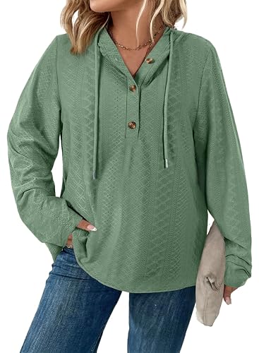 Plus Size Hoodies for Women Drawstring Pullover(1X-5X)