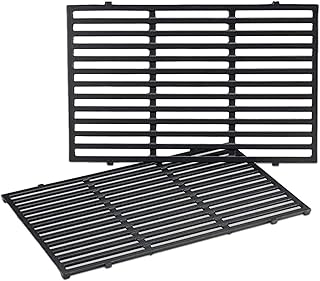 49.5CM 7524 Grill Cooking Grates for Weber Genesis E310 E320 E330 S310 S320 S330, Genesis 300 Series, Cast Iron Gas Grill Grids Replacement Parts for Weber Genesis EP310 EP320 EP330, Weber 7528