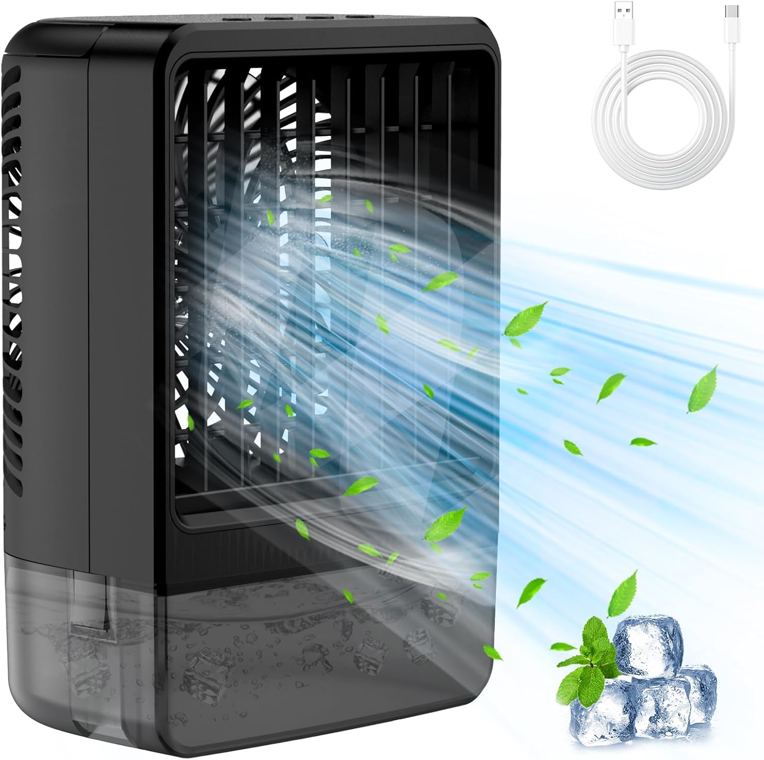 Amazon.com: Small Portable Air Conditioners for Bedroom, Orvina 800ML ...