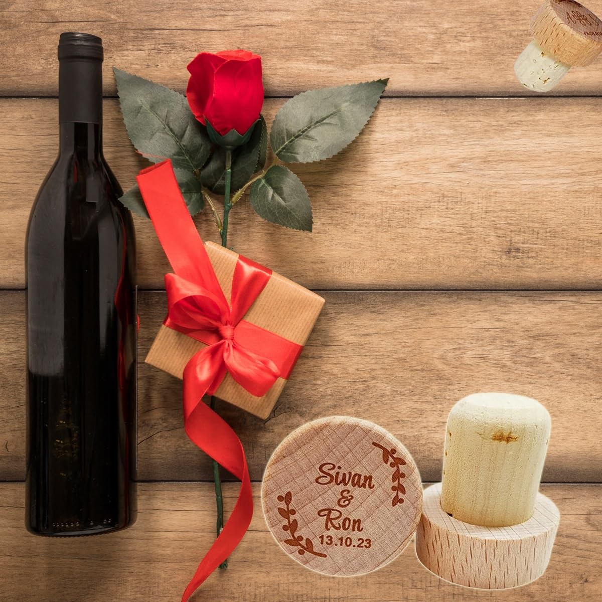 Regalo Baby Shower Scatola Ricordi Primi Capelli - Legno, 3D, Per Baby Shower E Compleanni Baby Shower Regali - 12