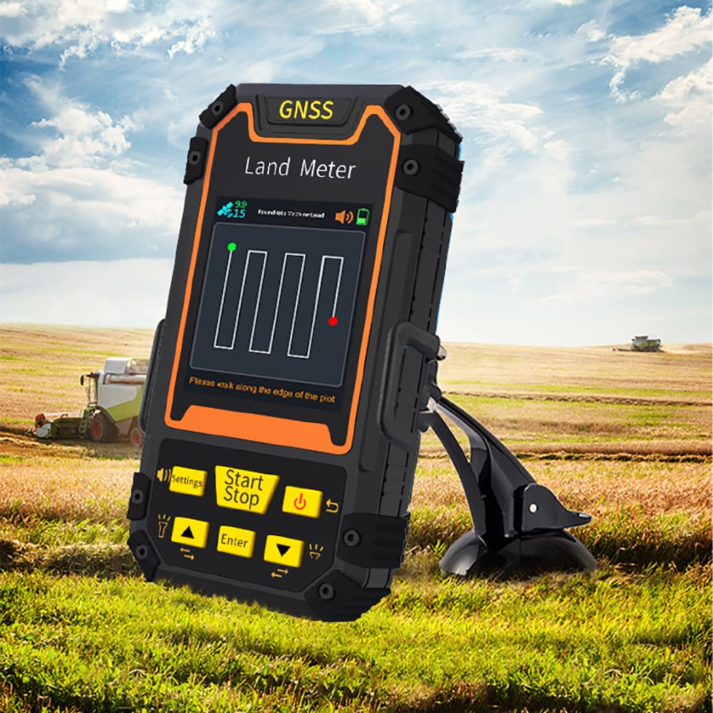 Ręczny sprzęt pomiarowy GPS, przyrząd do pomiaru ziemi, miernik lądowy GPS rolniczy, mini ręczny miernik powierzchni lądowej, jednostki GPS do pomiaru powierzchni
