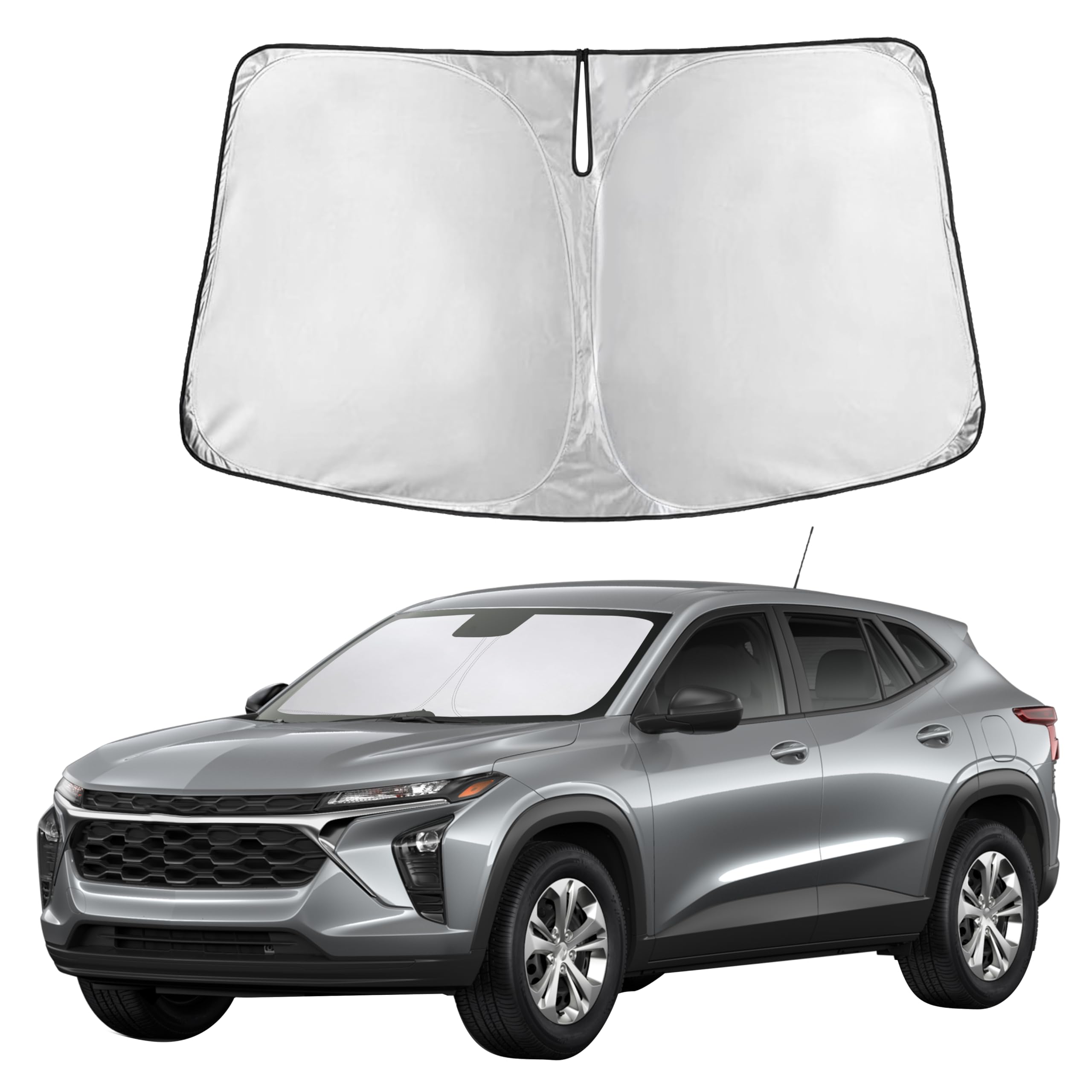 Autovir Windshields Sun Shade Fit for 2024 2025 2026 Chevrolet Trax