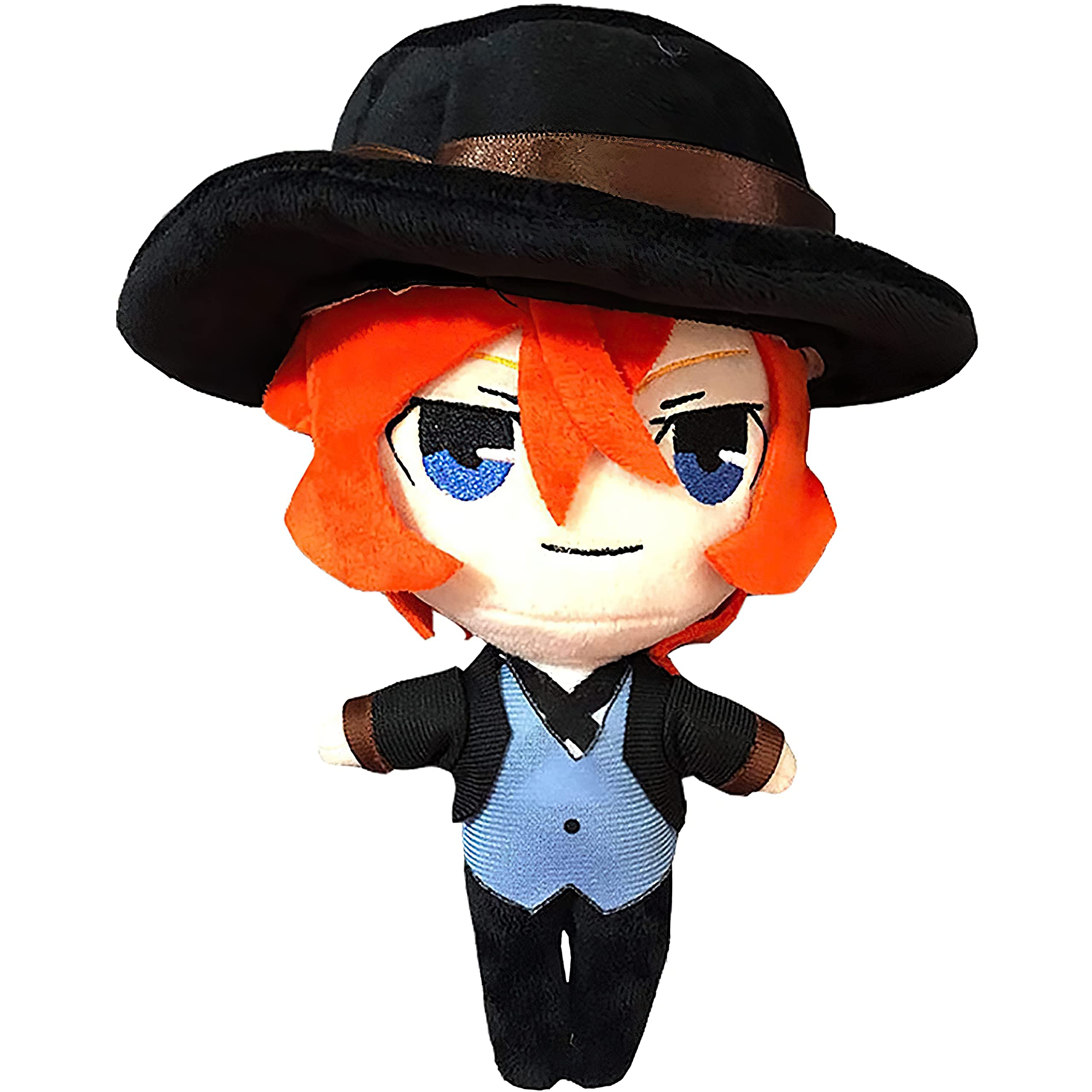 Puruuige Bungo Stray Dogs Plush Pillow Doll anime characters Nakahara Chuuya Anime Cartoon Cute Throw Pillows Figure Plushie Stuffed Soft for Fans — image 1