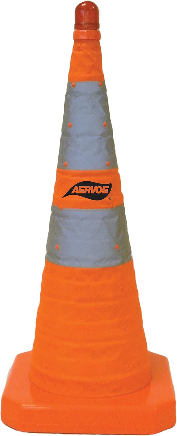 Aervoe Industries Collapsible 28Inch Safety Cones (Orange/Yellow) Amazon.co.uk Sports & Outdoors
