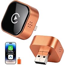2-in-1 Wireless CarPlay Adapter, Mini Plug & Play CarPlay Wireless Adapter