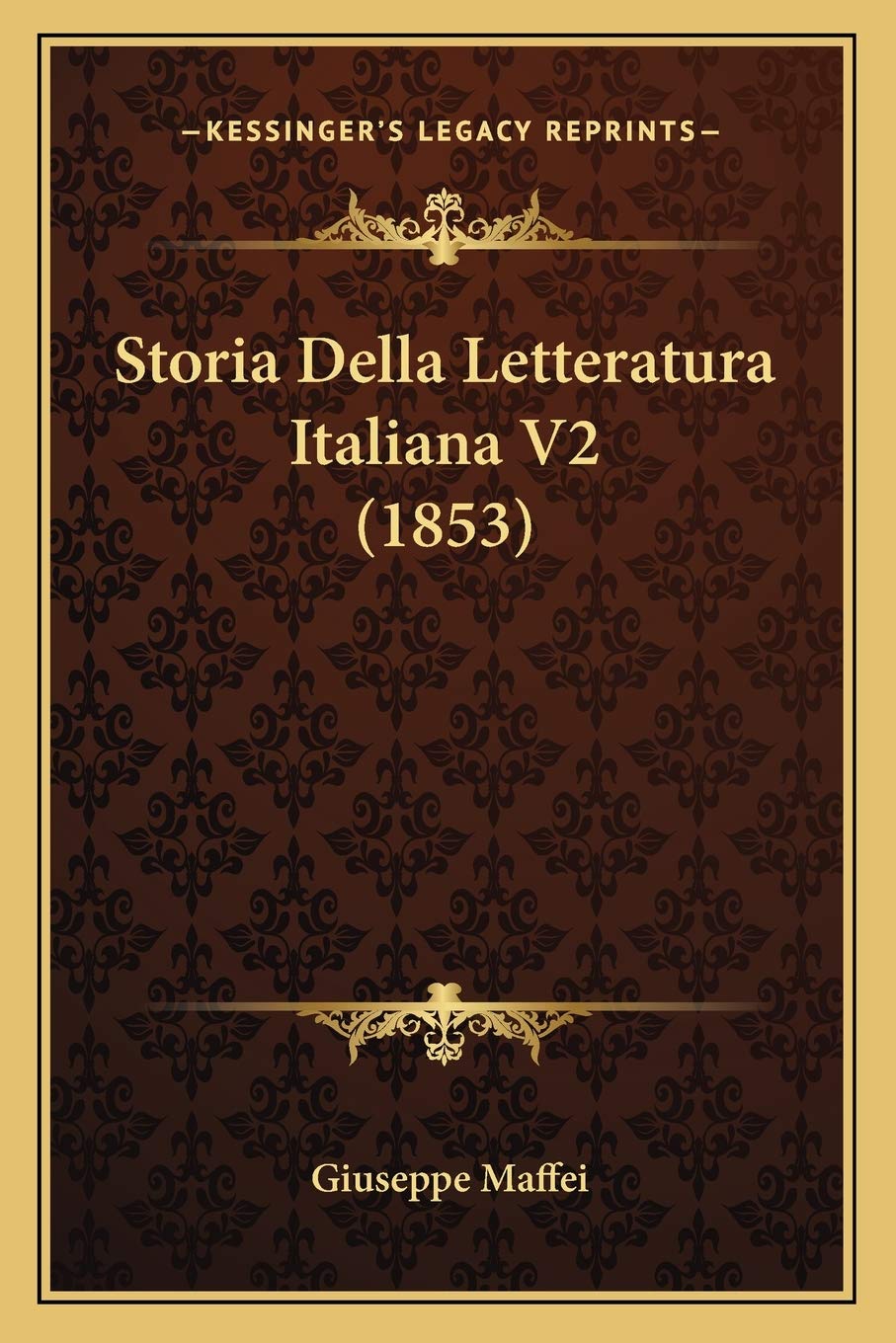 Storia Della Letteratura Italiana V2 (1853)