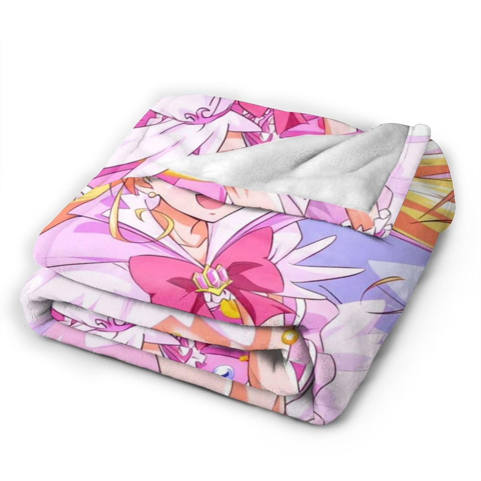 Amazon｜写真 魔法つかいプリキュア (2) フランネル毛布 シングル