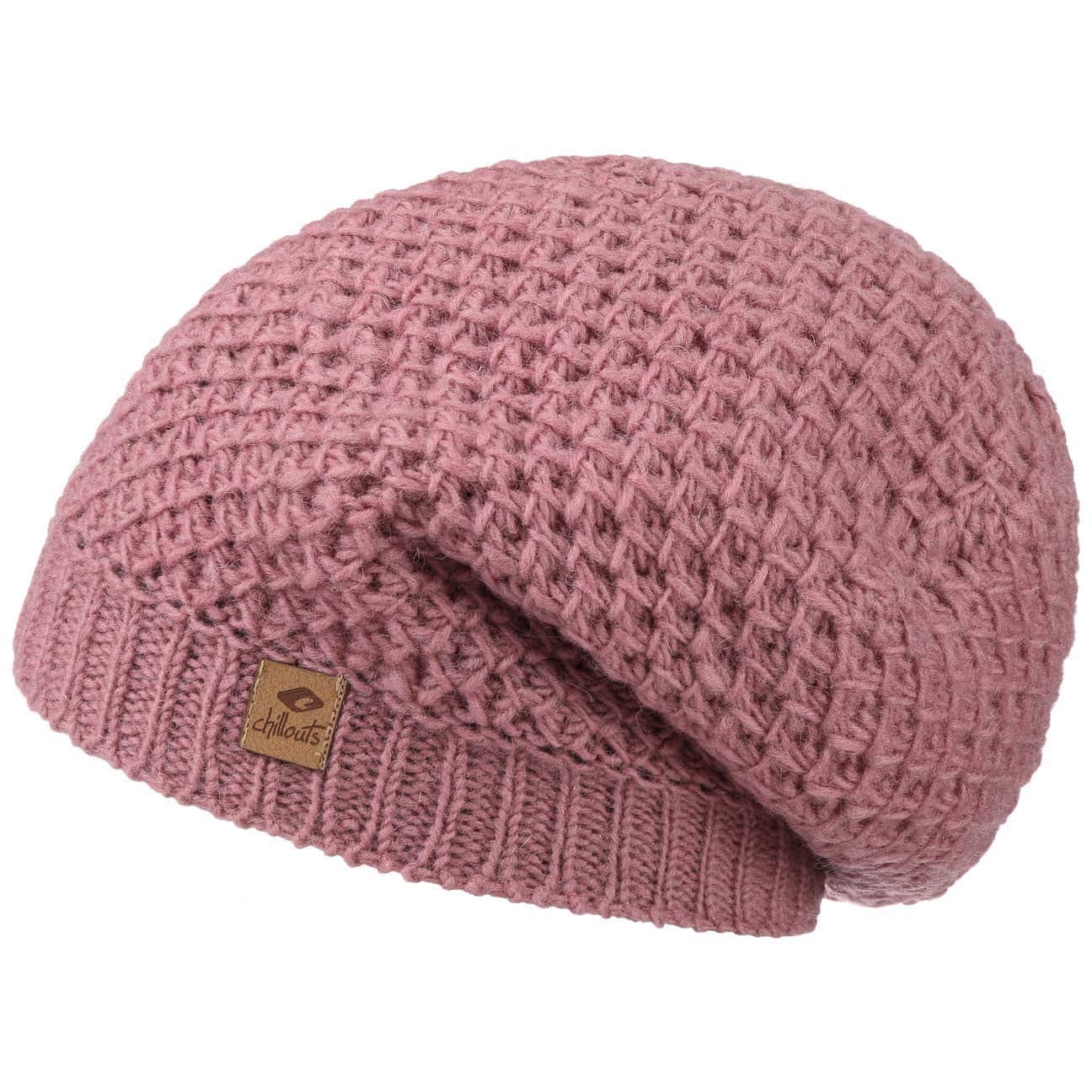 CHILLOUTS Nele Oversize Beanie Oversized Knit hat Men´s (One Size - Rose)
