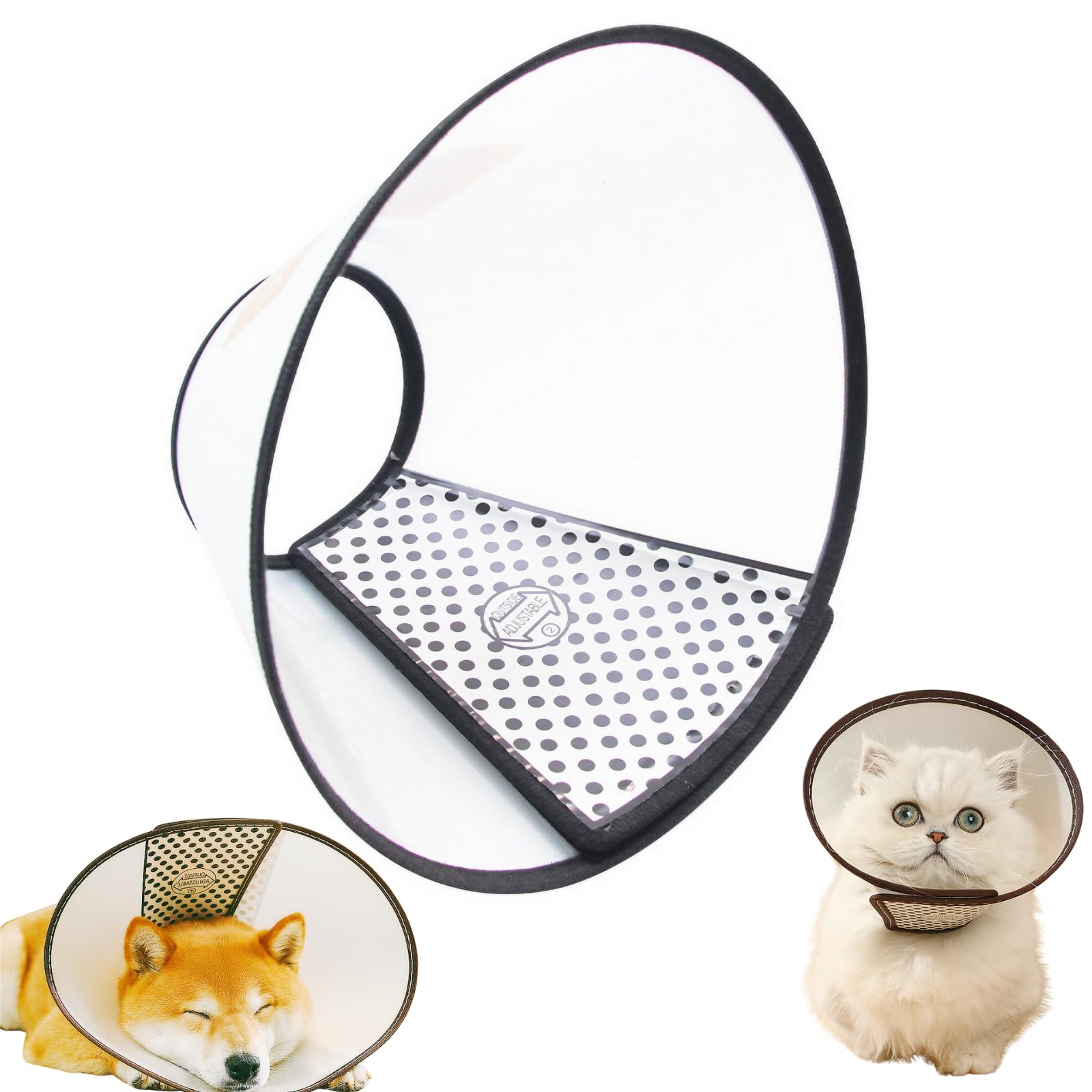 Amazon | DIZLAS エリザベスカラー 猫 犬 ソフト 猫カラー 柔らかい