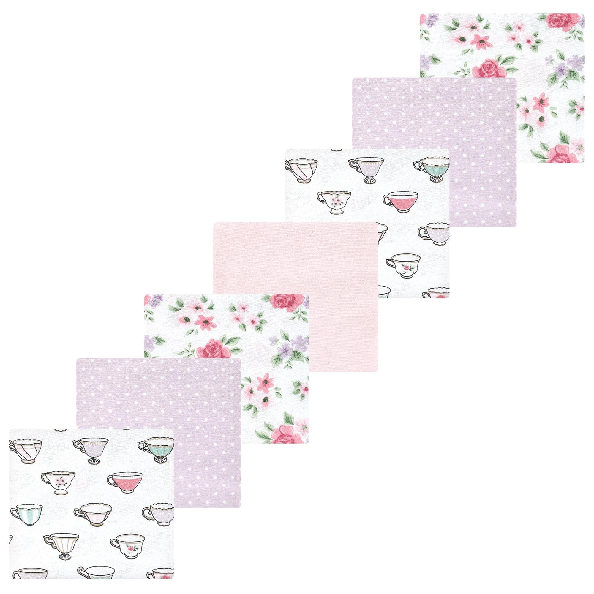 Luvable Friends Little Treasure Flannel Receiving Blankets 7pk