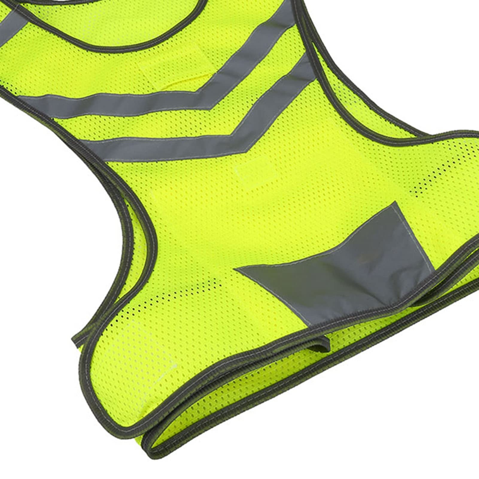 Giubbotto Riflettente,Giubbotto da Corsa Riflettente Equipaggiamento di Sicurezza, Giubbotto di Sicurezza Riflettente Regolabile ad Alta visibilità per Sport all'Aria Aperta, Ciclismo, Corsa, es
